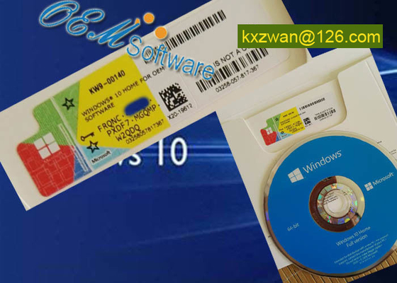 FQC - 08981 Windows 10 Coa-Aufkleber, aktivierungs-Produkt-Schlüssel Windows 10 Pro
